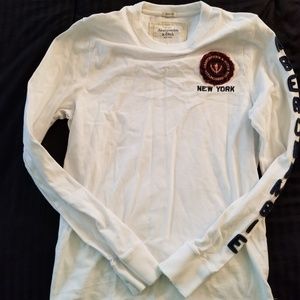 Muscle Fit Abercrombie and Fitch Long Sleeve Shirt